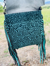 Load image into Gallery viewer, Cassie Turquoise Bag
