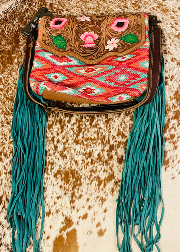 Pink Tribal Bag