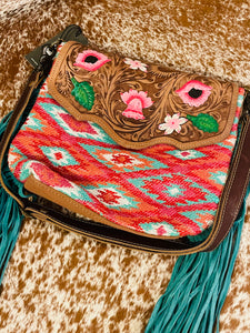 Pink Tribal Bag