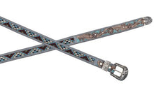 Load image into Gallery viewer, Beaded + Tooled Belt