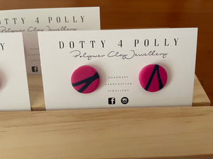 Medium Clay Studs